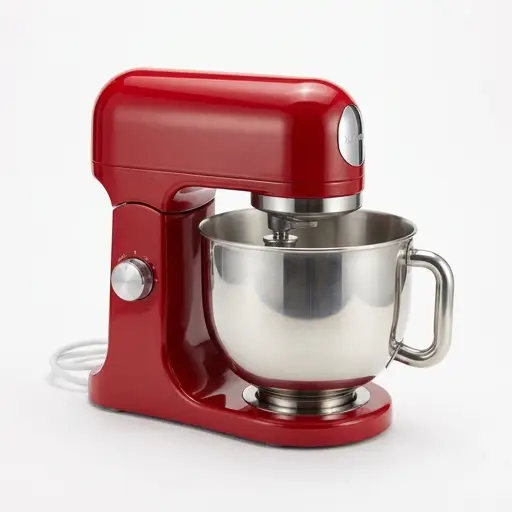 Robot pâtissier Kenwood kMix KMX750 rouge avec son bol inox