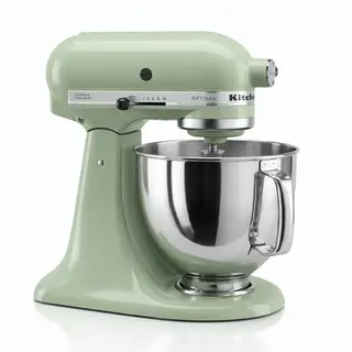 Robot pâtissier KitchenAid Artisan 5KSM175PS, coloris pistache, bol inox